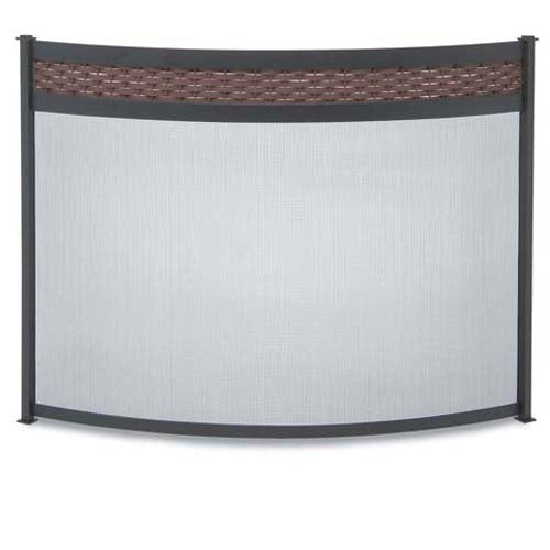 Basket Weave Bowed Screen