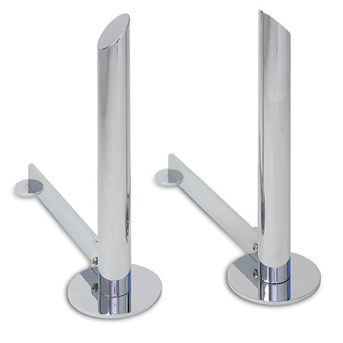 Modern Tower Andirons