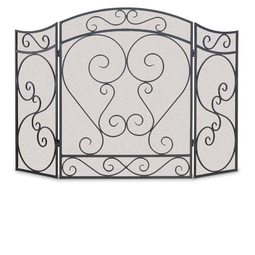 Country Scroll 3 Panel Screen