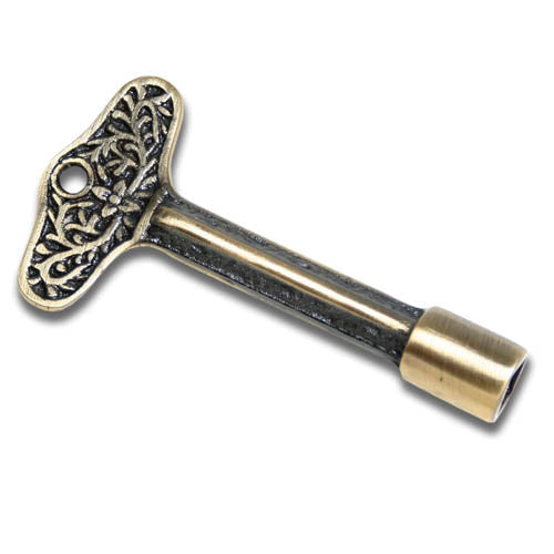 Antique Brass Victorian Gas Key
